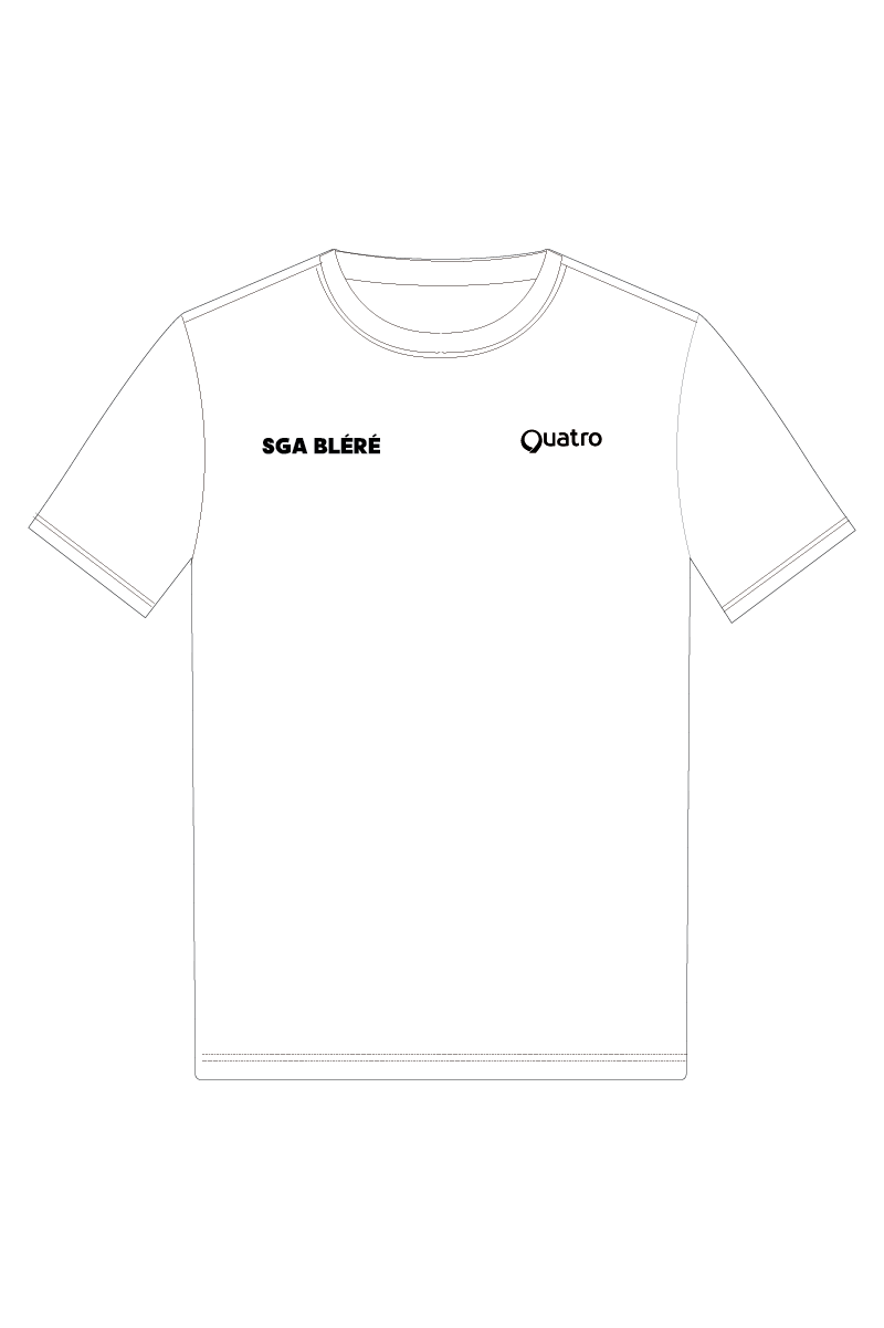 SGA BLÉRÉ WEISSES BAUMWOLL-T-SHIRT