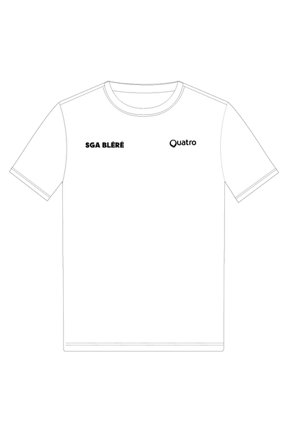 SGA BLÉRÉ WEISSES BAUMWOLL-T-SHIRT