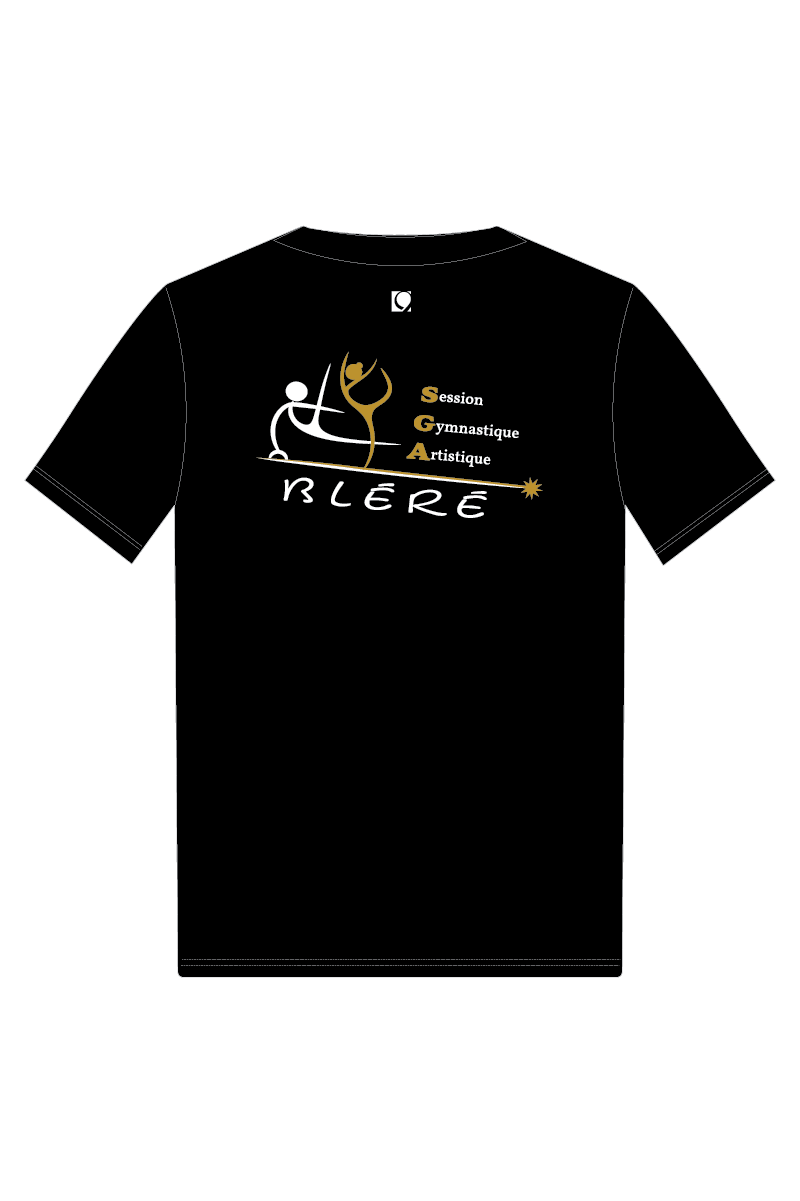 SGA BLÉRÉ SCHWARZES BAUMWOLLE-T-SHIRT