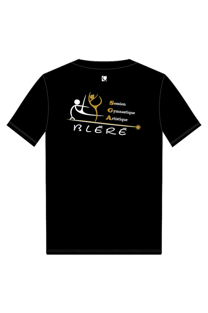 SGA BLÉRÉ SCHWARZES BAUMWOLLE-T-SHIRT
