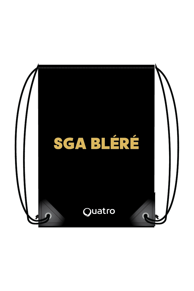 SGA BLÉRÉ SCHWARZER TURNBEUTEL