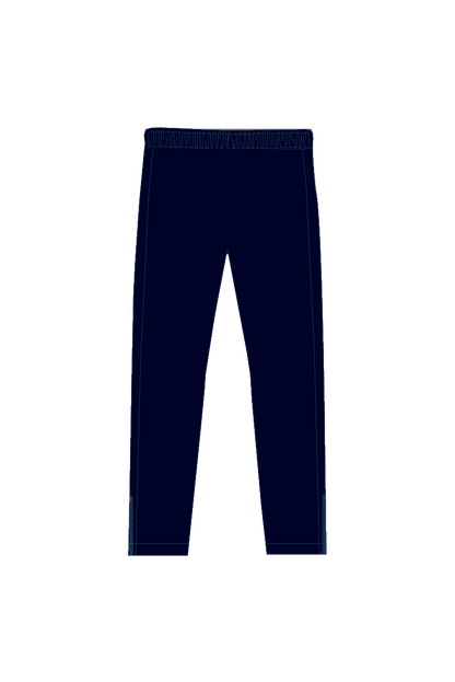 ST QUENTIN  STOCK NAVY LYCRA UNISEX PANTS WITH ZIPS D2