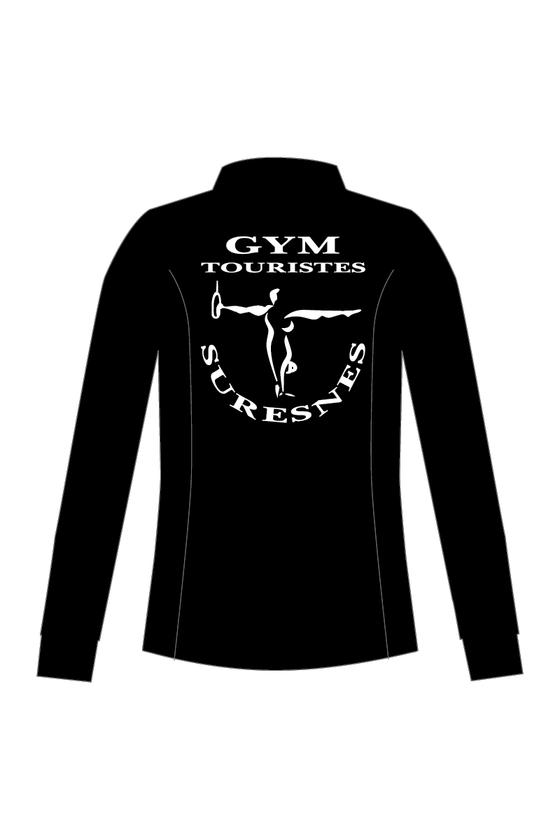 Suresnes Black Yoga Fit Jacket