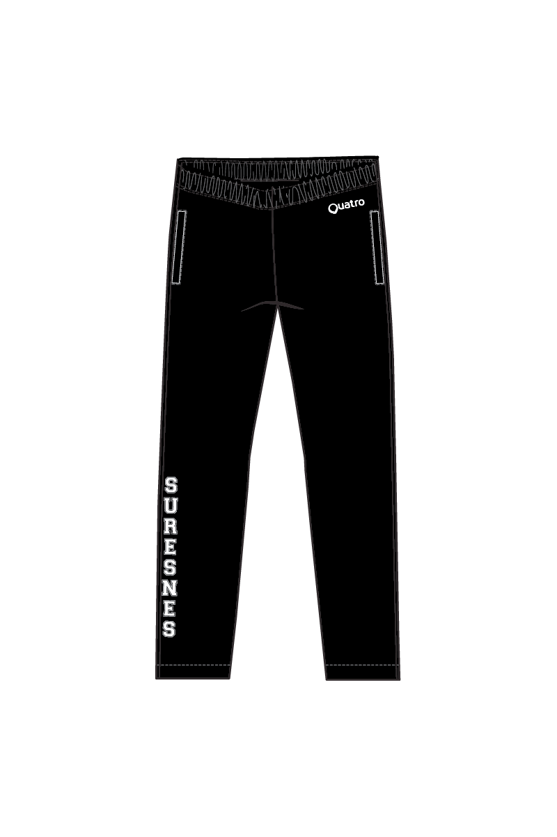Suresnes Black Unisex Joggers