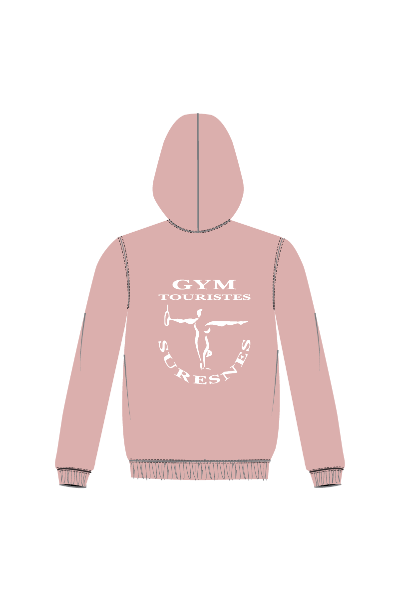 Suresnes Dusty Pink Hoodie