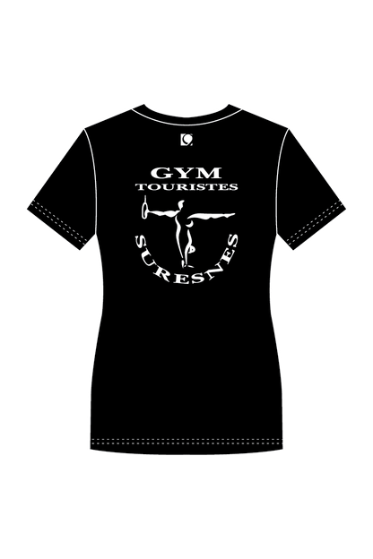 Suresnes Black Fitted T-shirt Conception 3