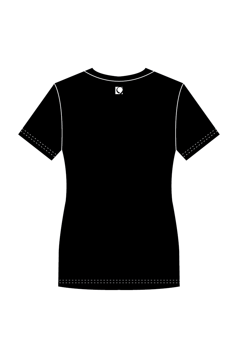 Suresnes Black Fitted T-shirt Conception 4