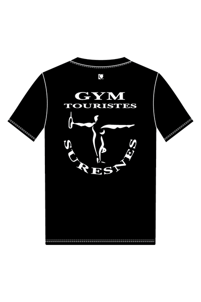 Suresnes Black Cotton T-shirt Conception 1