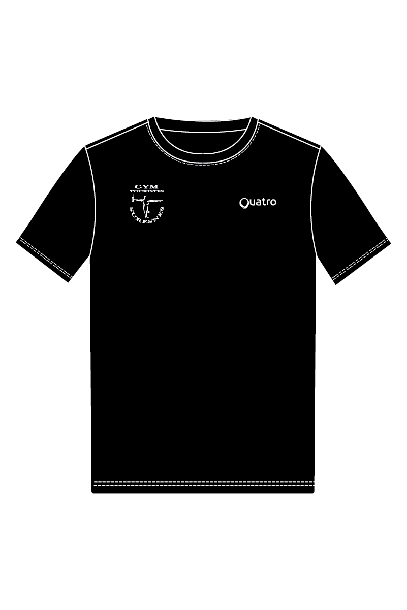 Suresnes Black Cotton T-shirt Conception 1