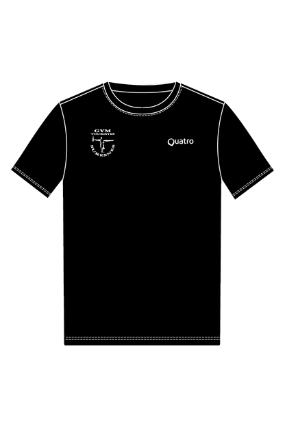 Suresnes Black Cotton T-shirt Conception 1