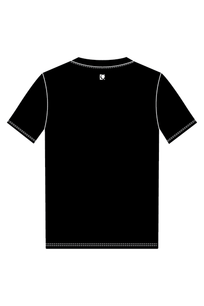 Suresnes Black Cotton T-shirt Conception 2
