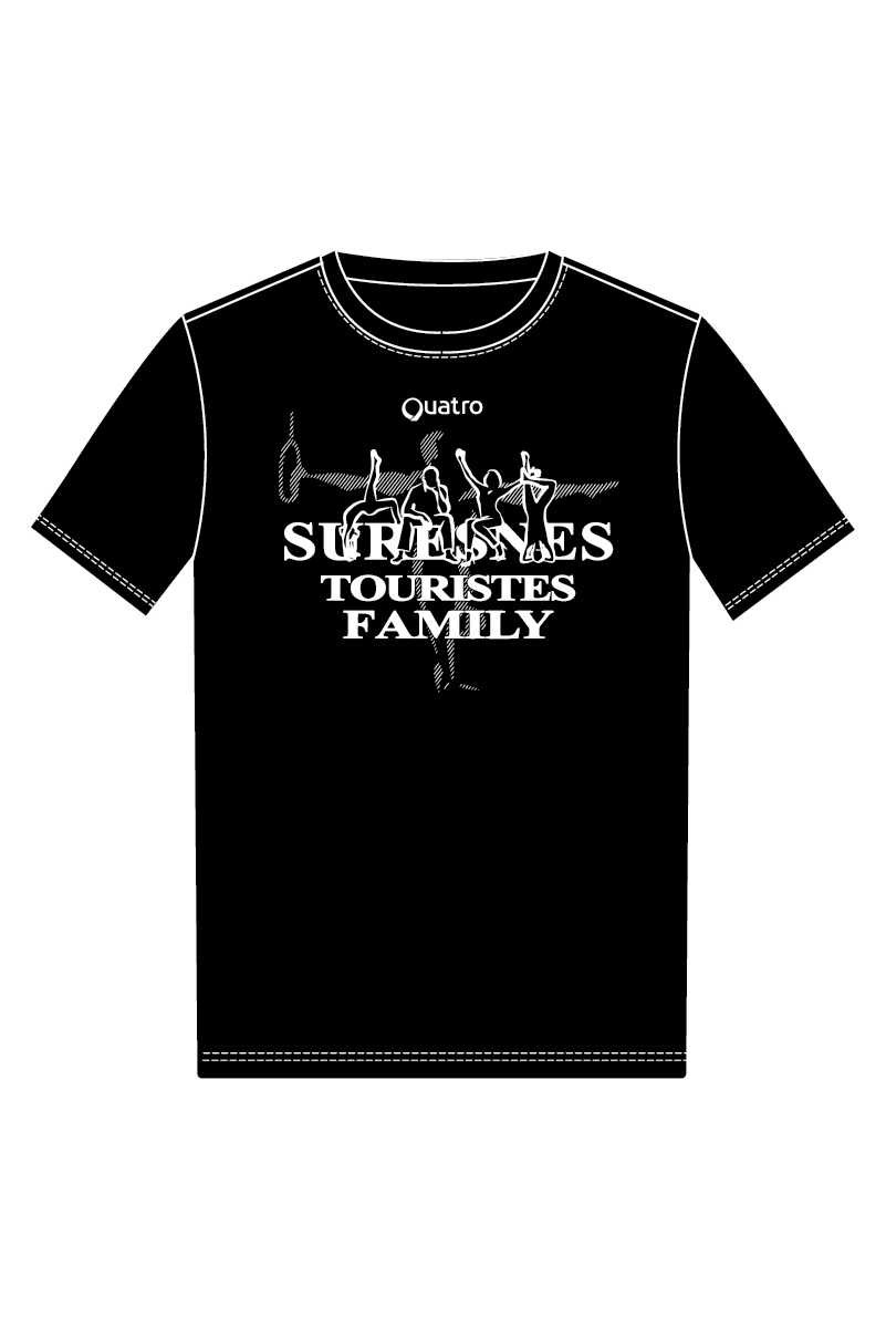 Suresnes Black Cotton T-shirt Conception 2