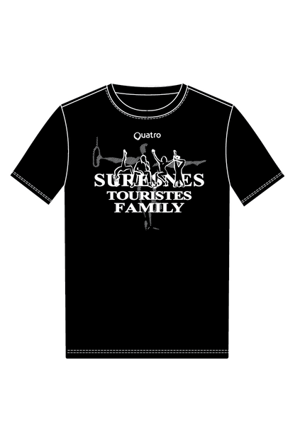 Suresnes Black Cotton T-shirt Conception 2