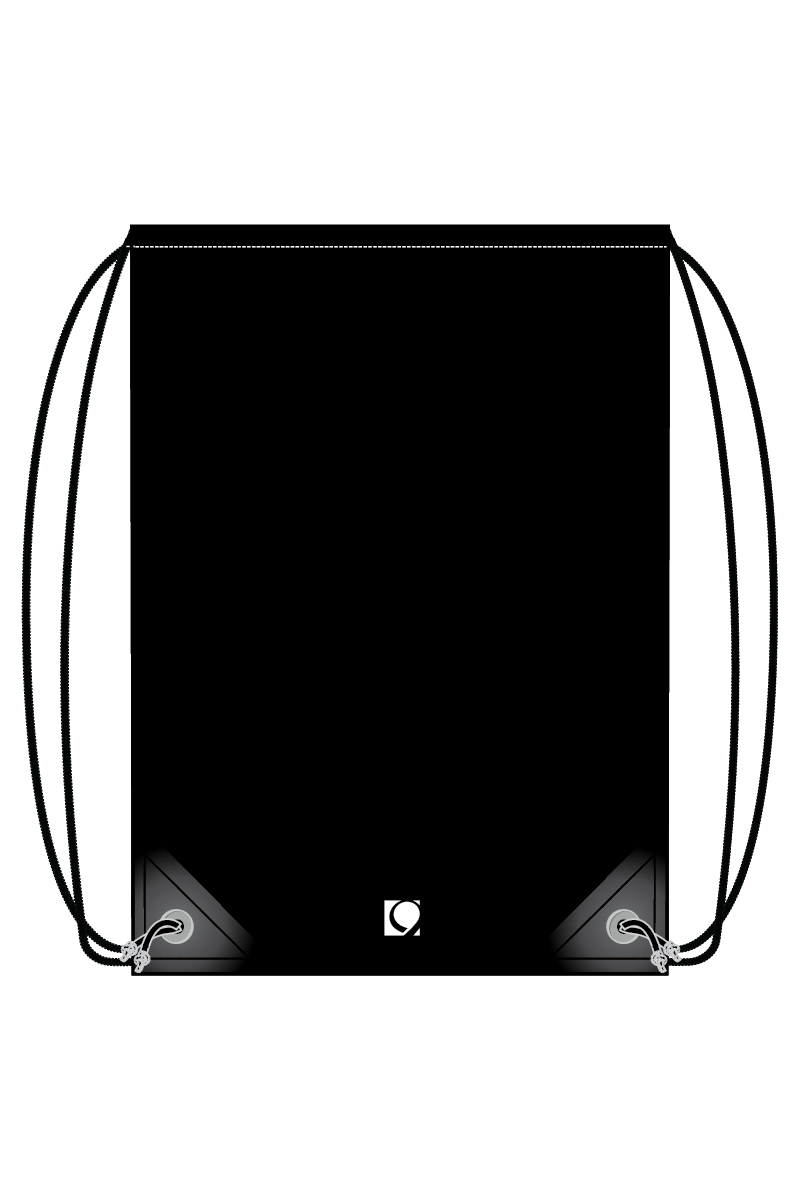 Suresnes Black Gymsack