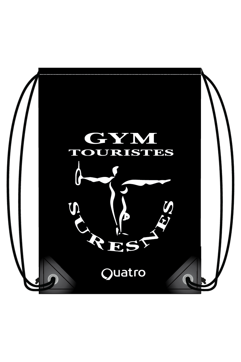 Suresnes Black Gymsack