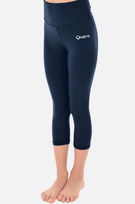 Navy Yoga Fit Capri Leggings