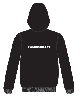 Rambouillet Etoile Gymnique Black Unisex Hoodie