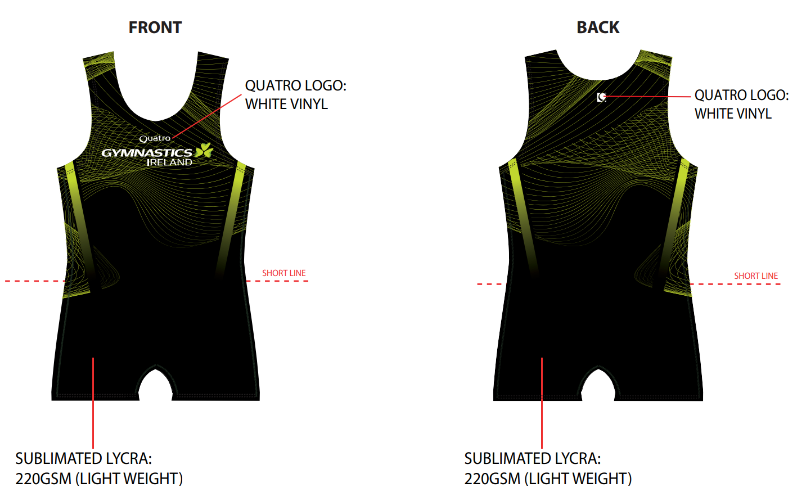 GYMNASTICS IRELAND FAN RANGE MENS