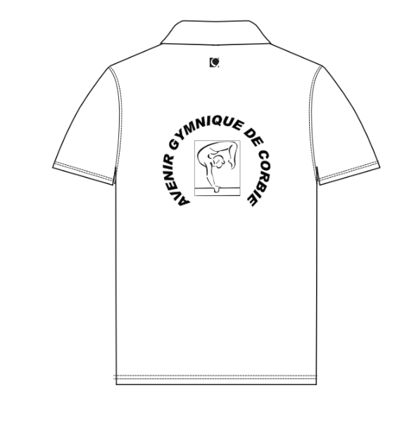 Avenir Gymnique de Corbie 2024-Mens polo shirts-Conception 2RV2