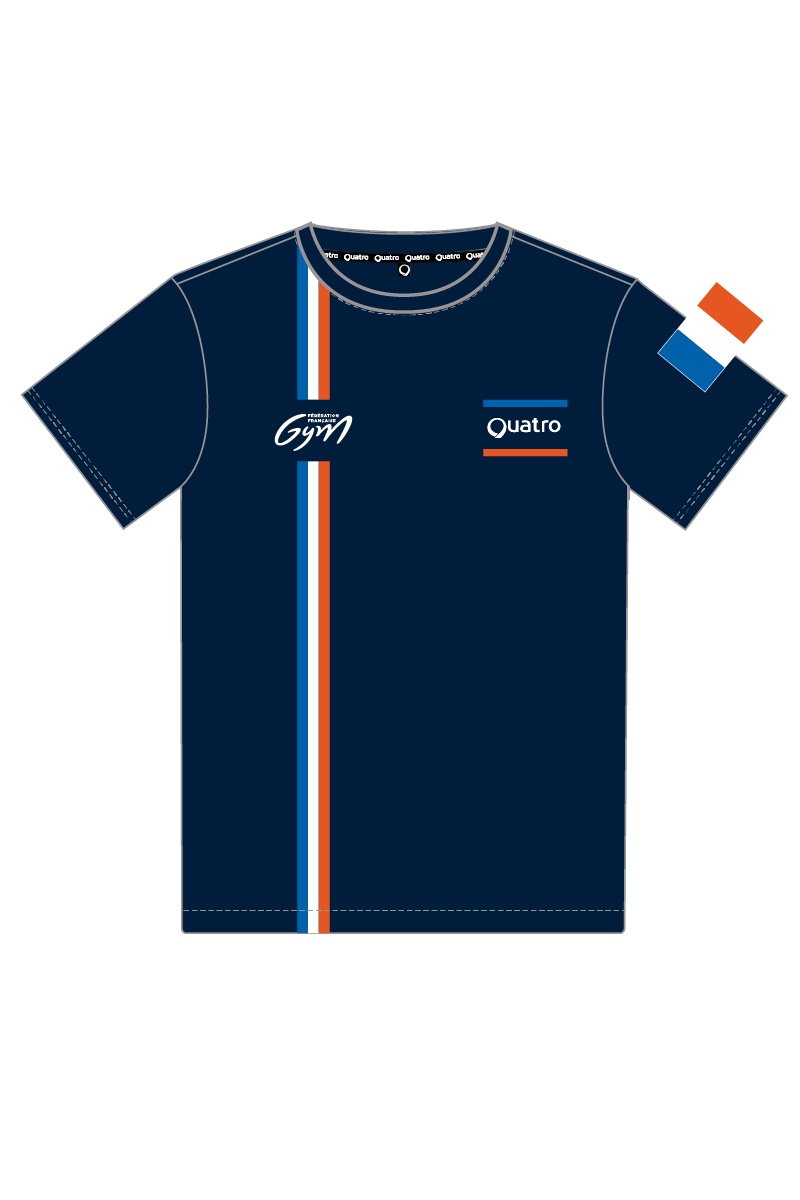 FFG EURO GYM PACK UNISEX T-SHIRT - NAVY