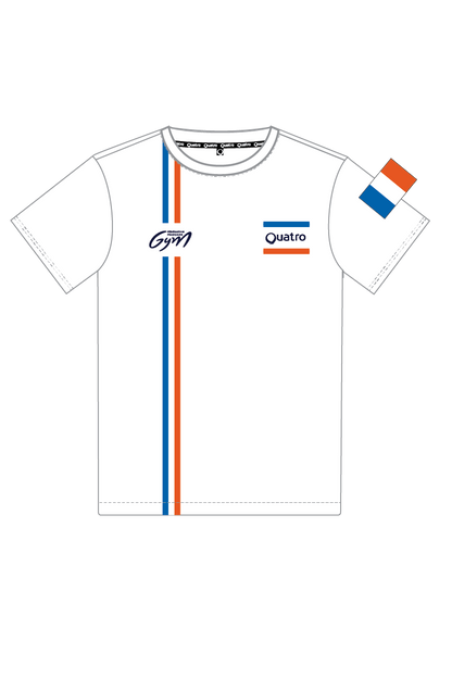 FFG EURO GYM PACK UNISEX T-SHIRT - WHITE