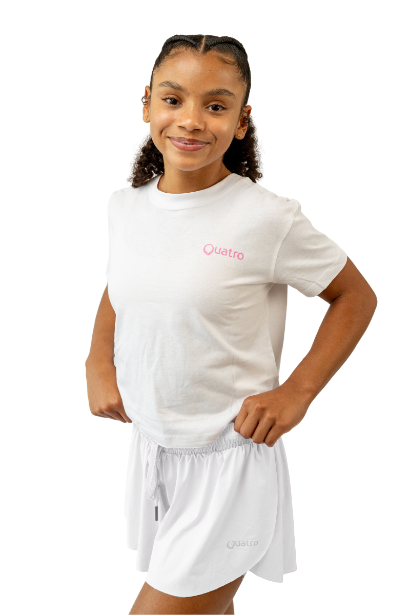 White Butterfly shorts