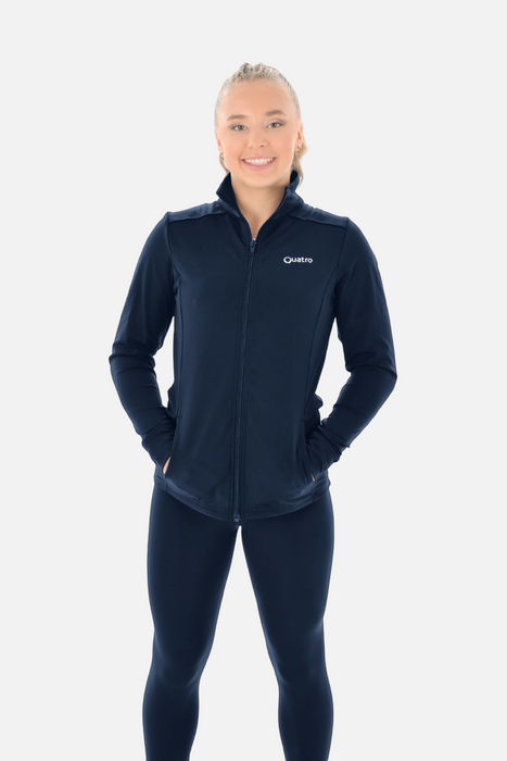 Navy Yoga Fit Jacket