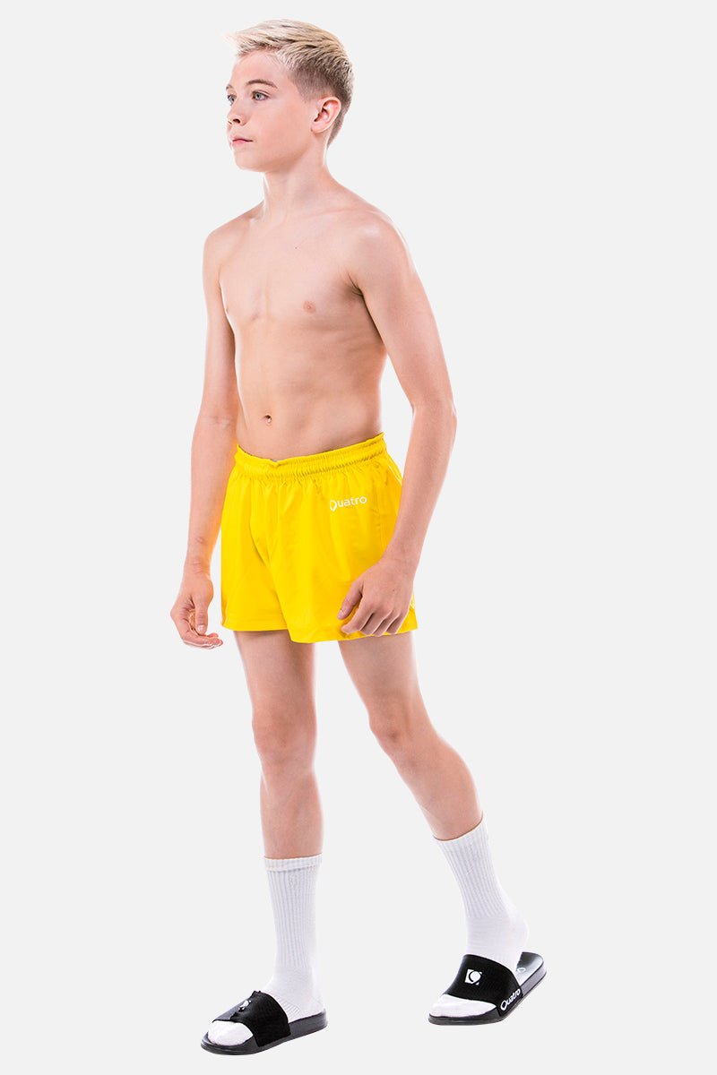 Mens Yellow Shorts
