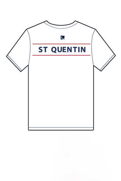 SAINT QUENTIN GYM WEISSES T-SHIRT24 CU6.4.166.WH.F1