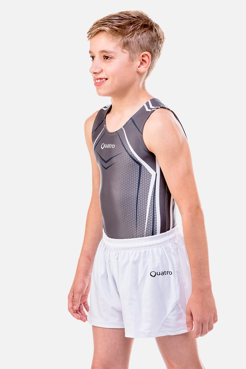 Apex Grey Mens Leotard