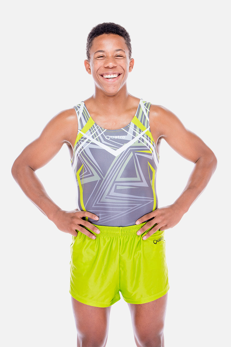 Ares Grey Mens Leotard