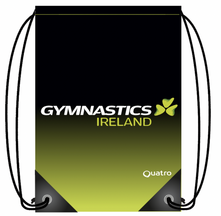 Gymnastics Ireland Ombre Drawstring Bag