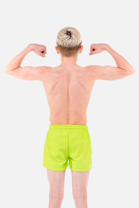 Mens Lime Shorts