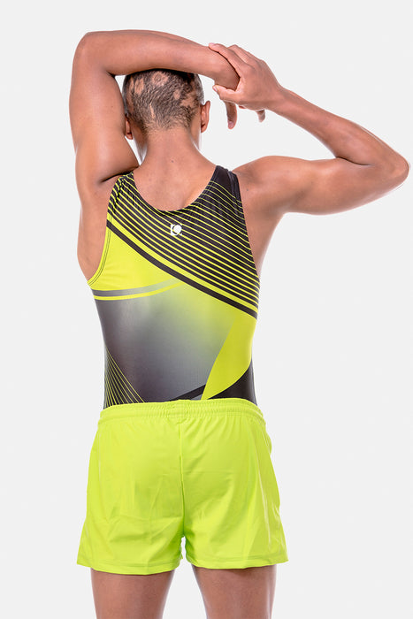 Sequence Lime Mens Leotard