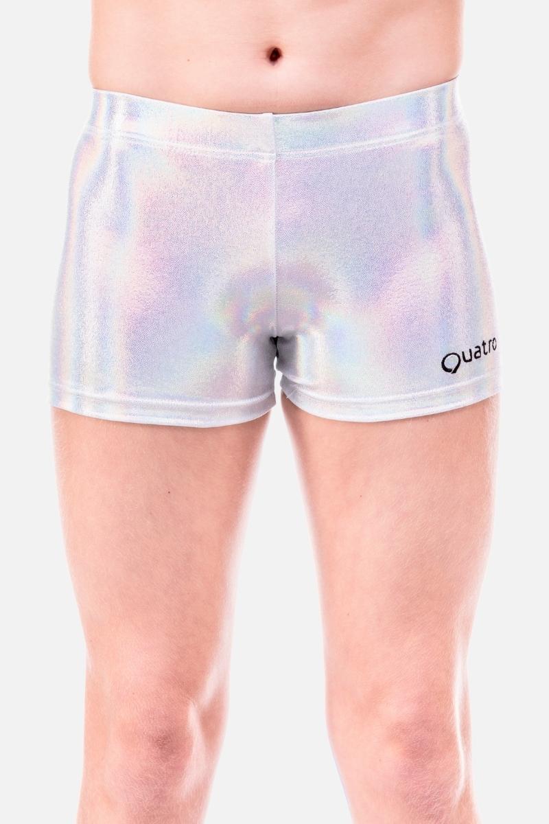 Silver Holo Shorts