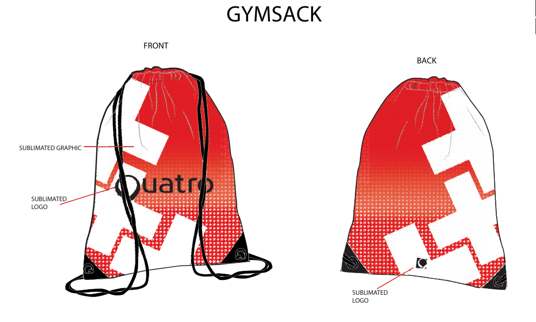 SWISS CUP - GYM SACK