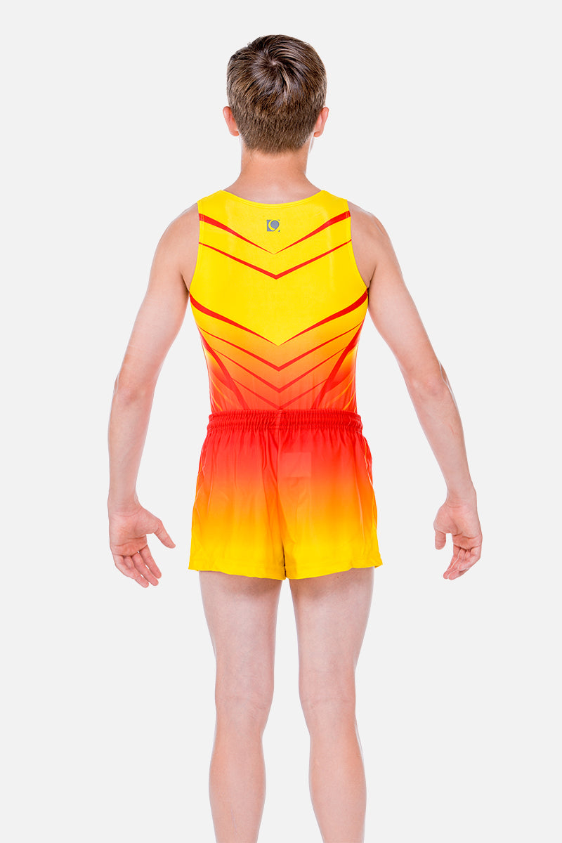 Ultra Red Mens Leotard