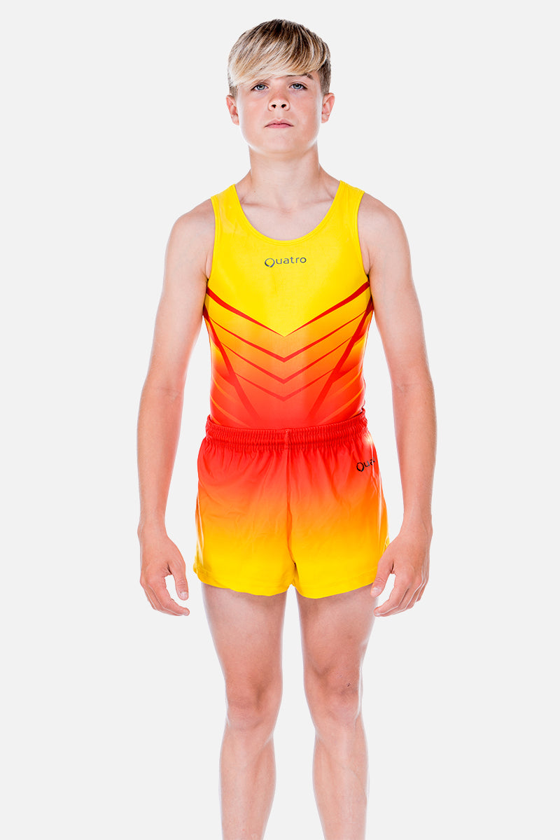 Ultra Red Mens Leotard
